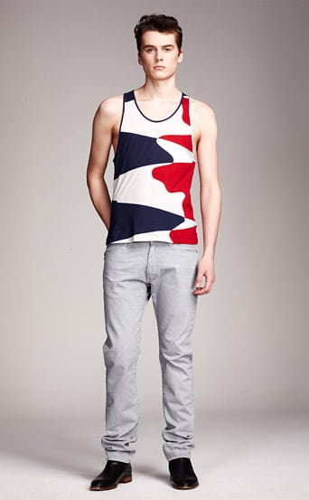 Jersey: Hi Vest Print - Acne Online Shop