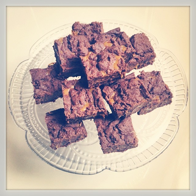 Terry Wilson’s Famous Caramel Fudge brownies