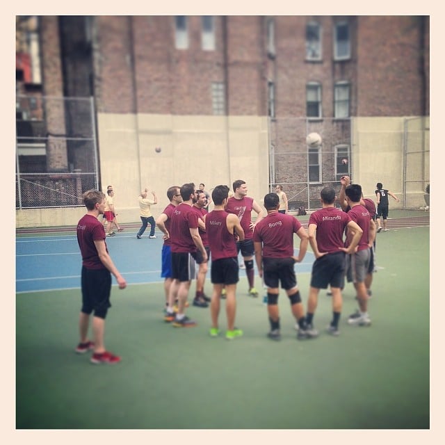 Frederick’s Gotham volleyball team