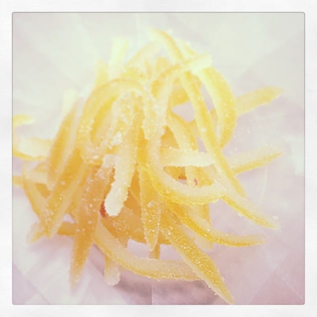 Candied Lemon Peals