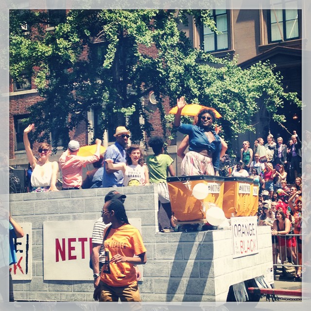 Happy NYC Pride 2014- Orange is the new Black