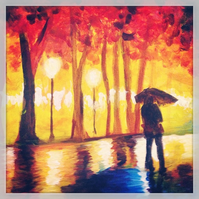 Paint Lounge BK Adventure – “A Walk in the Rain”