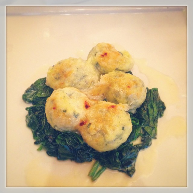 Gnocchi Florentine