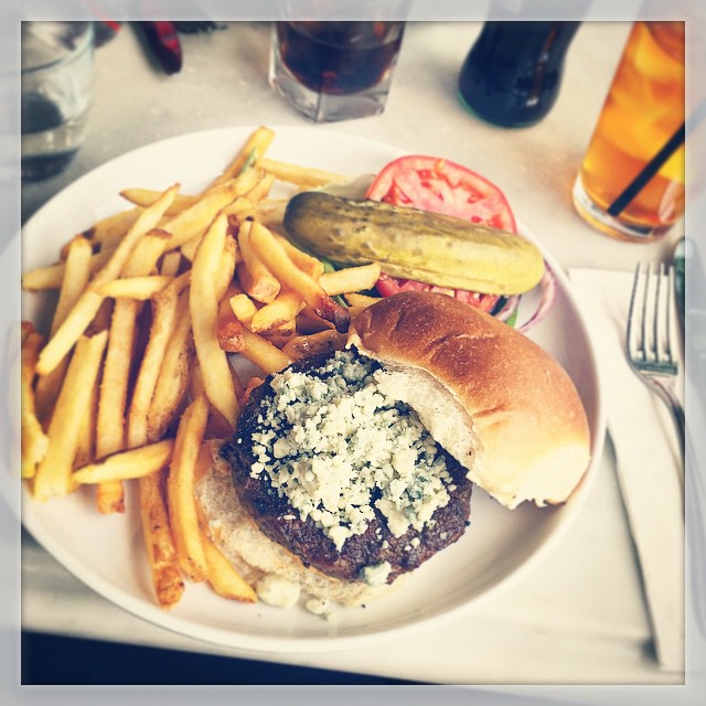 Early weekend burger with my parents 