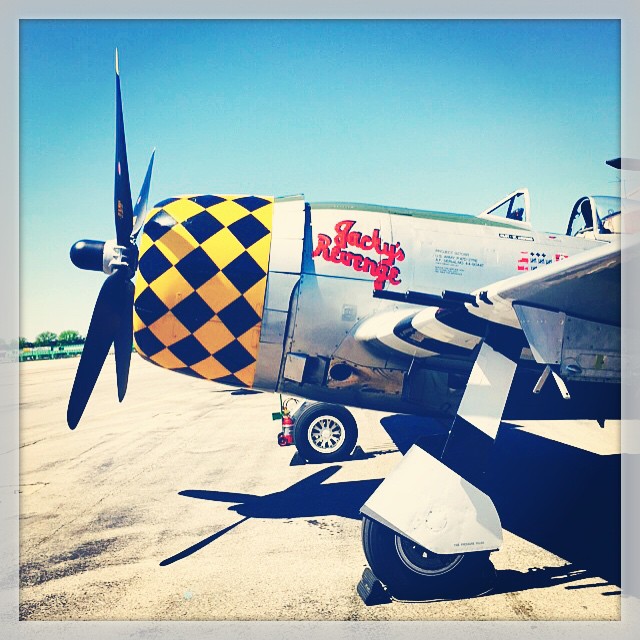 Behind the scenes @aamfrg – Jacky’s Revenge P-47D “thunderbolt”