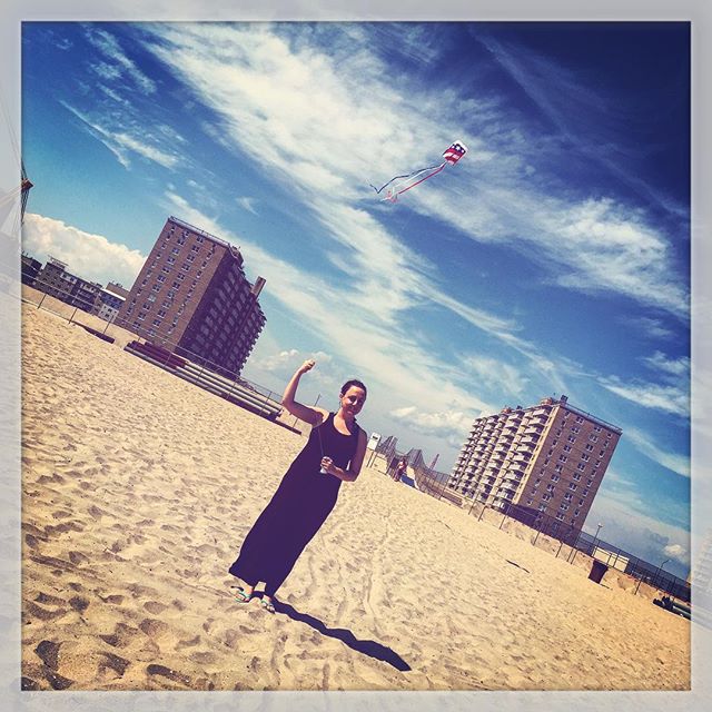 Beachy Kite Flying