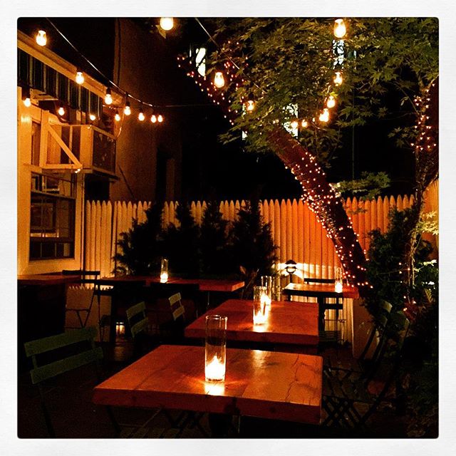 Patio night @themermaidny 