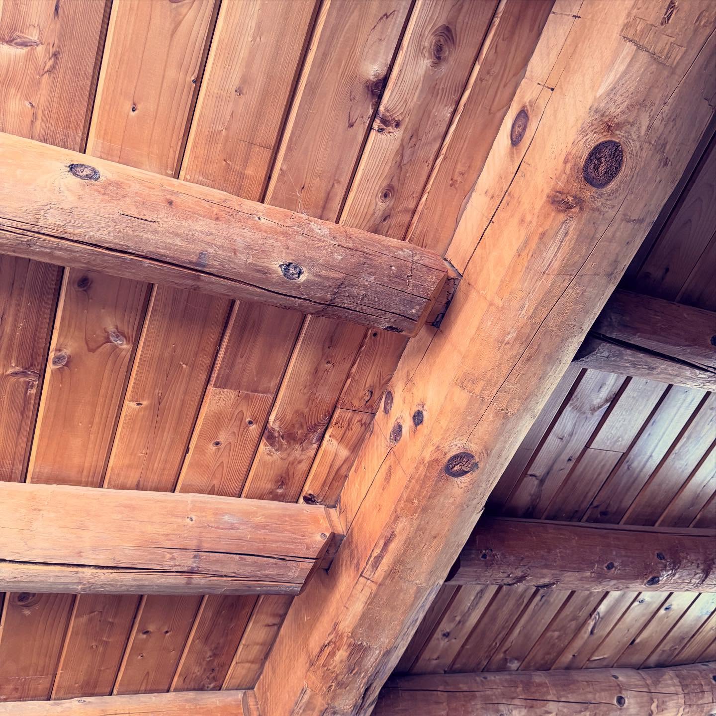 Rustic Wooden Ceiling Design